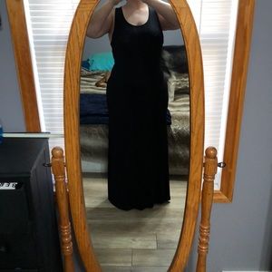 Forever 21 large black maxi dress